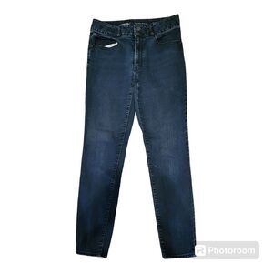 Womens Mossimo Denim Blue High Rise Skinny Stretchy 2 Button Jeans Size 29
